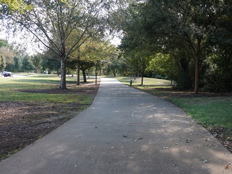 North Augusta Greenway, bike South Carolina, BikeTripper.net