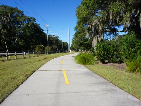 bike Spanish Moss Trail, South Carolina biking