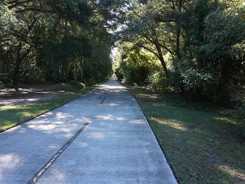 bike Spanish Moss Trail, South Carolina biking