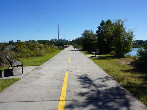 bike Spanish Moss Trail, South Carolina biking