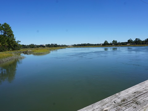 bike Spanish Moss Trail, South Carolina biking