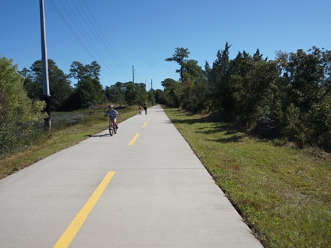 bike Spanish Moss Trail, South Carolina biking