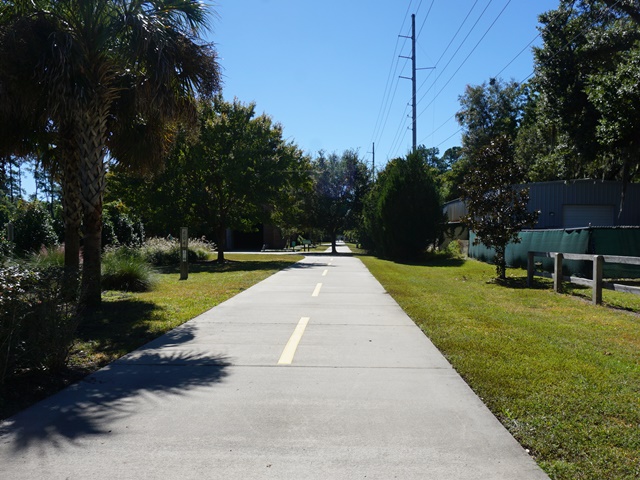 bike Spanish Moss Trail, South Carolina biking