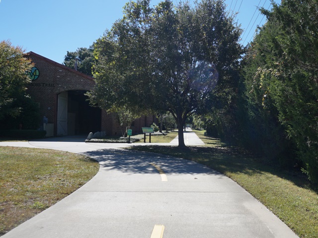 bike Spanish Moss Trail, South Carolina biking