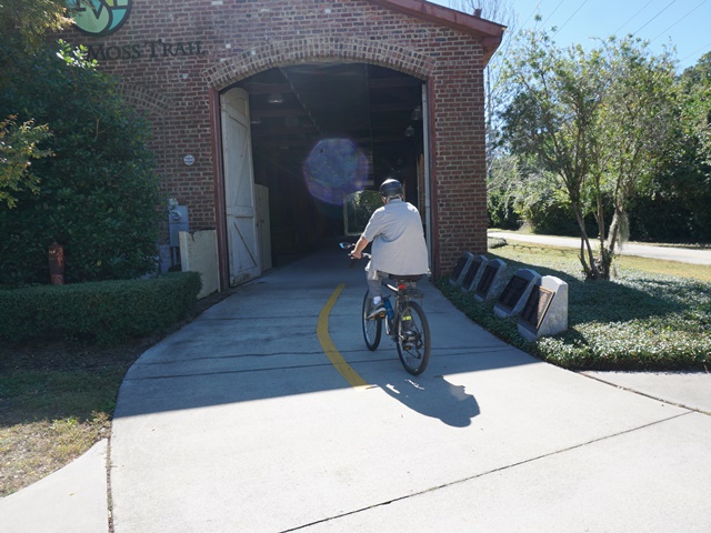 bike Spanish Moss Trail, South Carolina biking