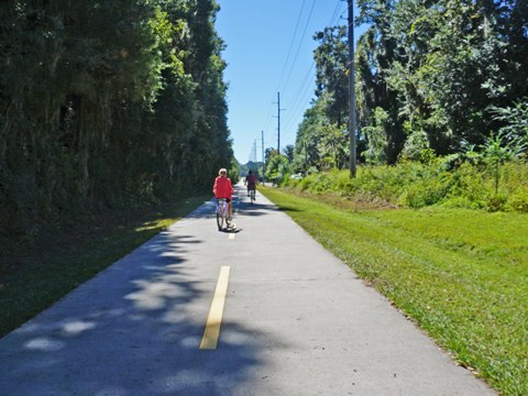 bike Spanish Moss Trail, South Carolina biking