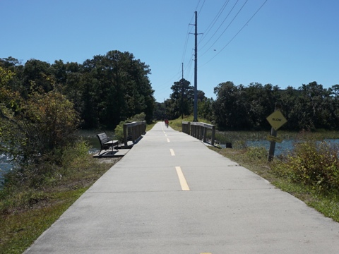 bike Spanish Moss Trail, South Carolina biking