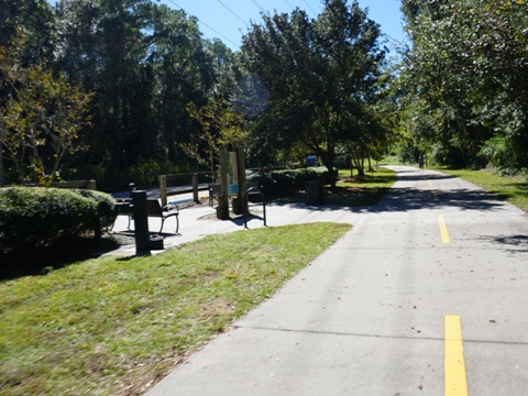 bike Spanish Moss Trail, South Carolina biking