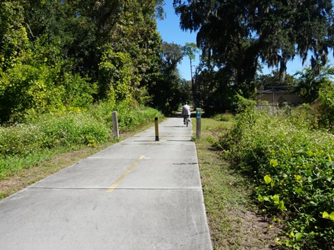 bike Spanish Moss Trail, South Carolina biking