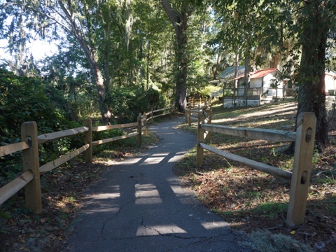 bike Spanish Moss Trail, South Carolina biking