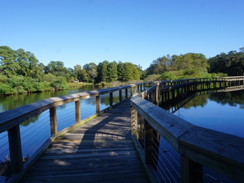 bike Spanish Moss Trail, South Carolina biking