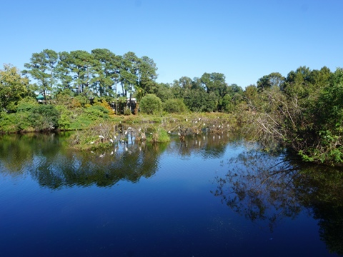 bike Spanish Moss Trail, South Carolina biking