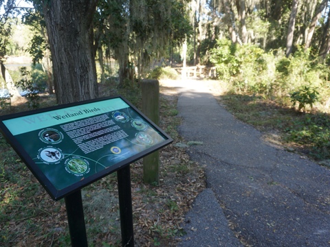 bike Spanish Moss Trail, South Carolina biking