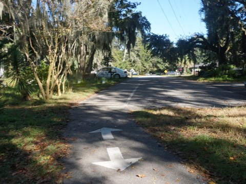 bike Spanish Moss Trail, South Carolina biking