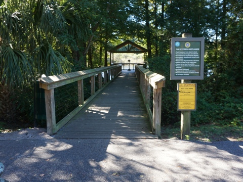 bike Spanish Moss Trail, South Carolina biking