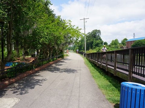 bike Columbia Riverwalk,Three Rivers Greenway, South Carolina biking