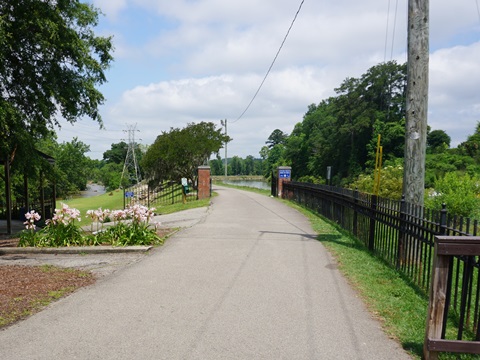 bike Columbia Riverwalk,Three Rivers Greenway, South Carolina biking