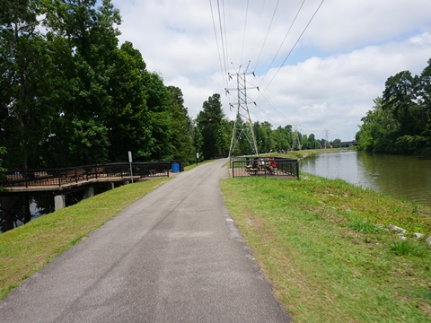 bike Columbia Riverwalk,Three Rivers Greenway, South Carolina biking