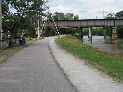 bike Columbia Riverwalk,Three Rivers Greenway, South Carolina biking