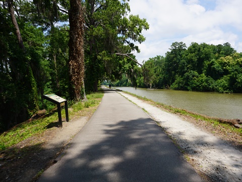 bike Columbia Riverwalk,Three Rivers Greenway, South Carolina biking