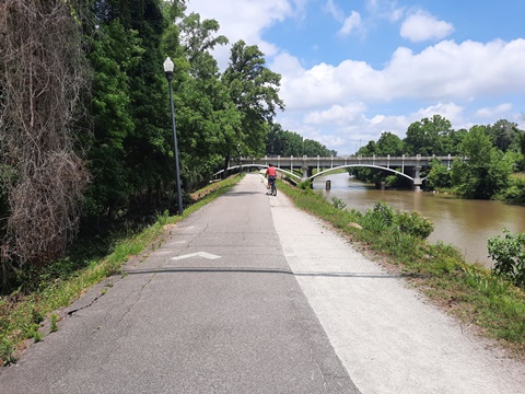 bike Columbia Riverwalk,Three Rivers Greenway, South Carolina biking