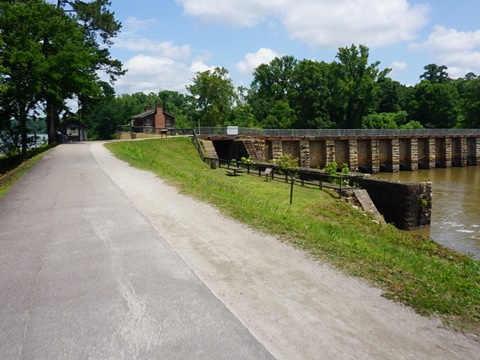 bike Columbia Riverwalk,Three Rivers Greenway, South Carolina biking