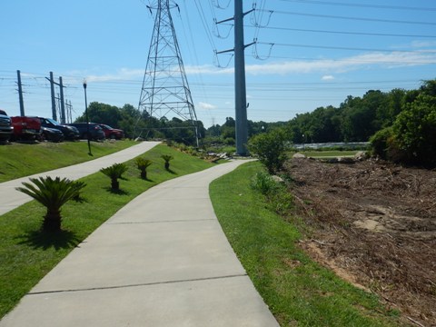 bike Three Rivers Greenway, South Carolina biking