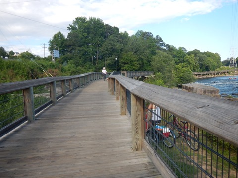 bike Three Rivers Greenway, South Carolina biking