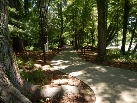 bike Three Rivers Greenway, South Carolina biking