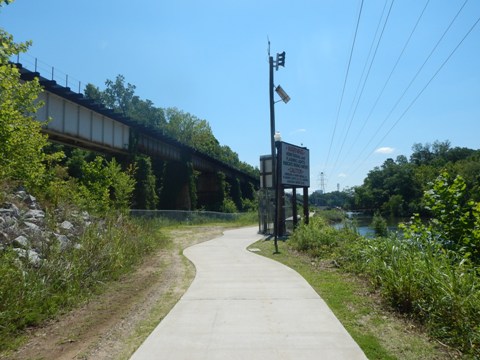 bike Three Rivers Greenway, South Carolina biking