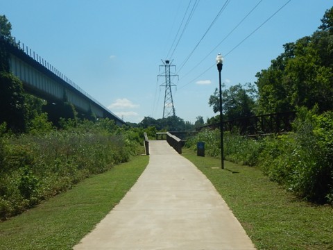 bike Three Rivers Greenway, South Carolina biking