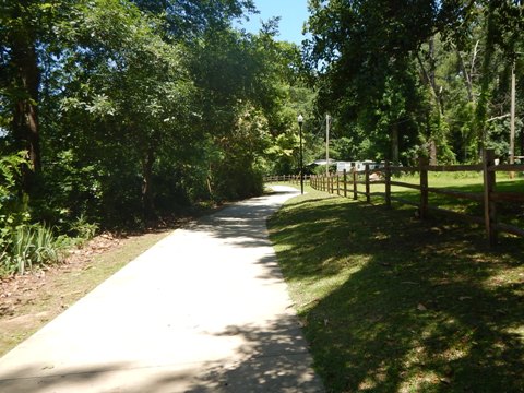 bike Three Rivers Greenway, South Carolina biking