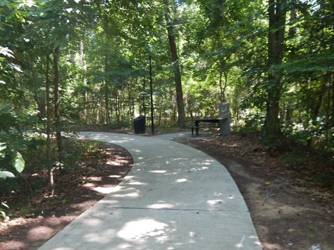 bike Three Rivers Greenway, South Carolina biking