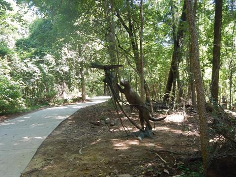 bike Three Rivers Greenway, South Carolina biking