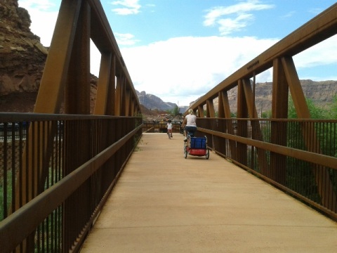 bike Utah, Moab Canyon Pathway, biking, BikeTripper.net