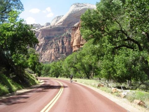 bike Utah, Zion National Park, biking, BikeTripper.net