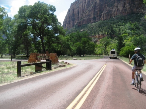 bike Utah, Zion National Park, biking, BikeTripper.net