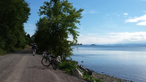 bike Vermont, Island Line Trail, biking, BikeTripper.net