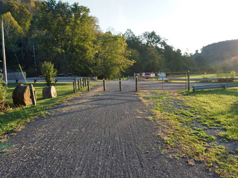 Mon River Trail, Morgantown WV, West Virginia biking, BikeTripper.net