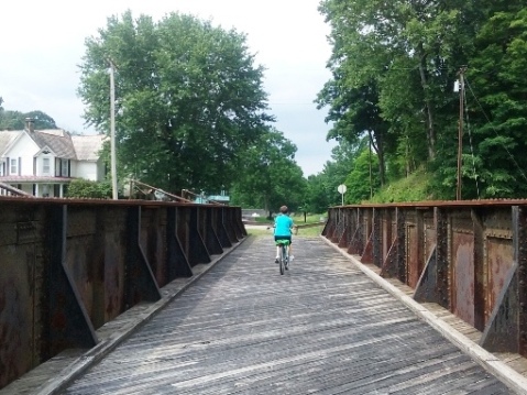 bike West Virginia, Norh Bend River Trail, biking, BikeTripper.net