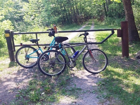 bike West Virginia, North Bend River Trail, biking, BikeTripper.net
